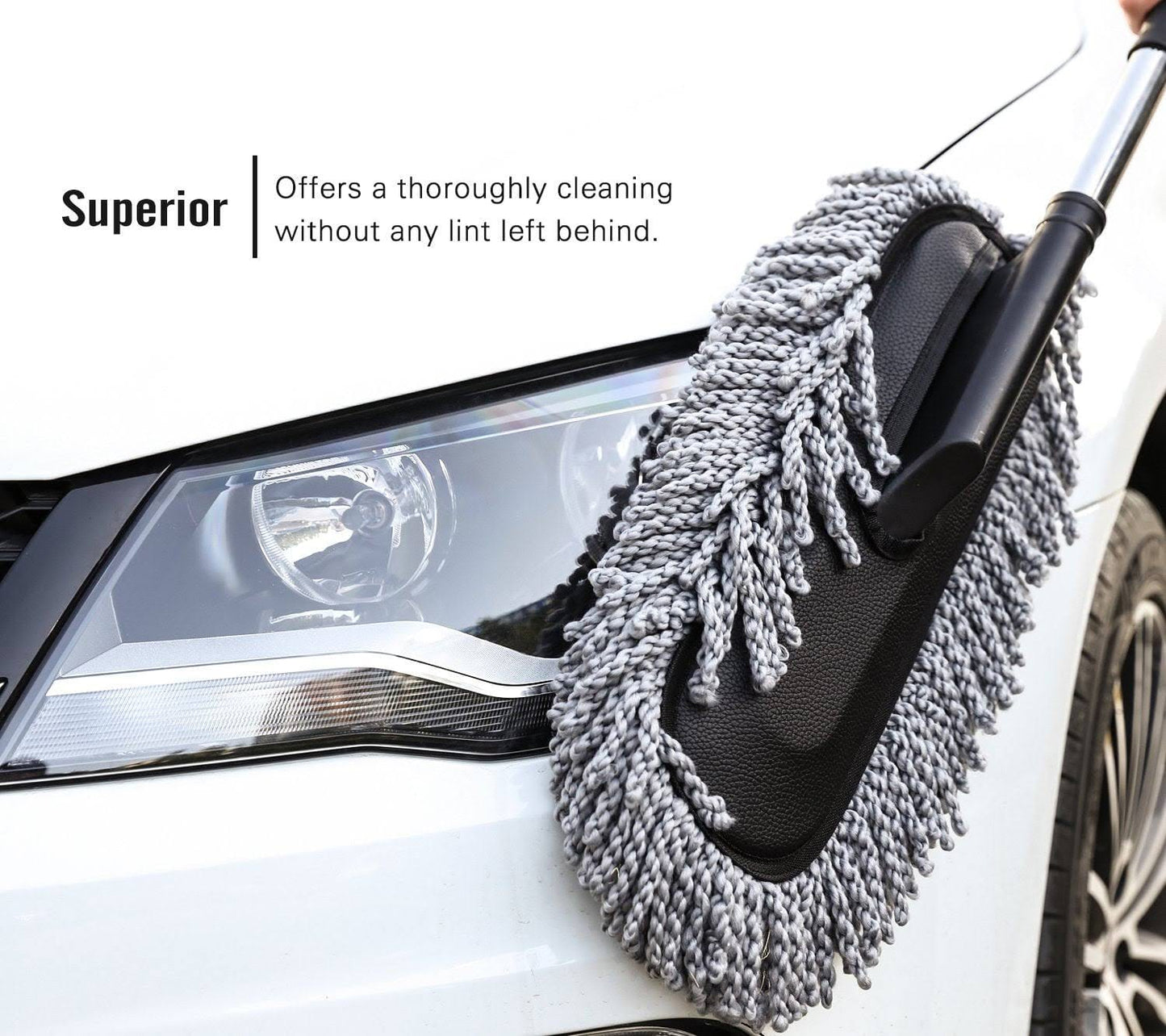 Ezydust™️ Microfiber Telescopic Car Top Duster